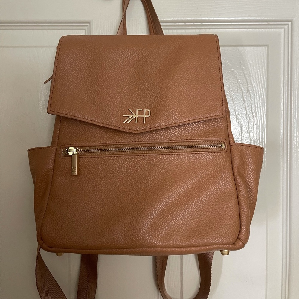 Used Freshly Picked mini backpack in butterscotch
